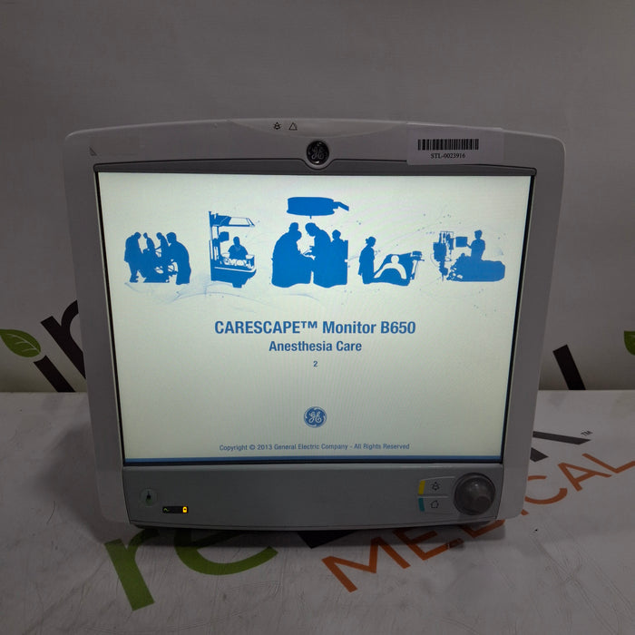 GE Healthcare Carescape B650 Patient Monitor