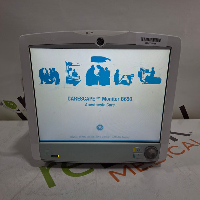 GE Healthcare Carescape B650 Patient Monitor