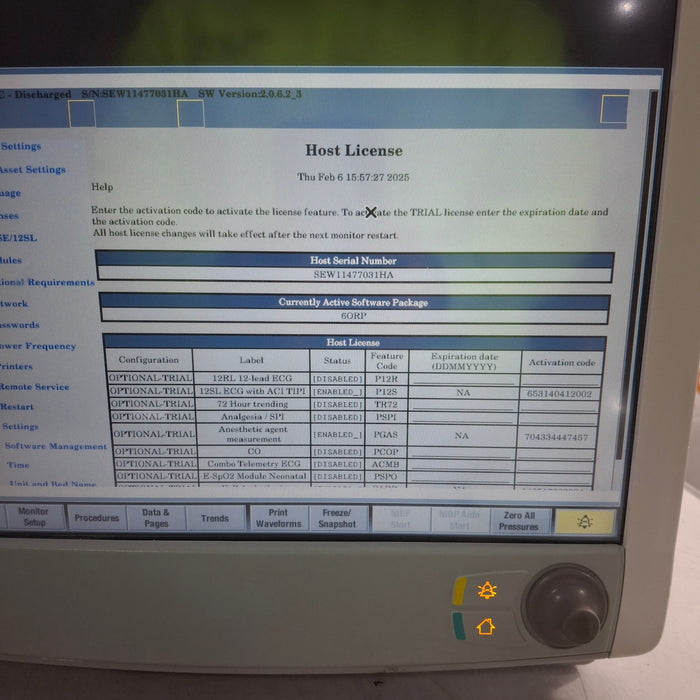 GE Healthcare Carescape B650 Patient Monitor