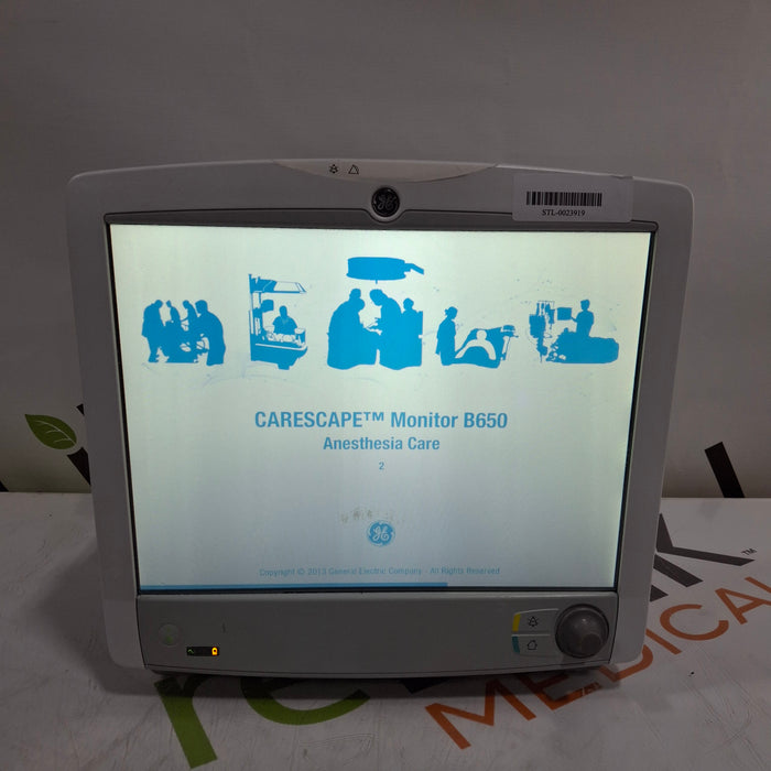 GE Healthcare Carescape B650 Patient Monitor