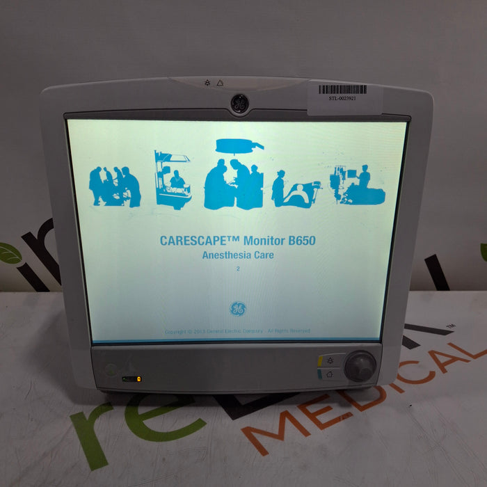 GE Healthcare Carescape B650 Patient Monitor