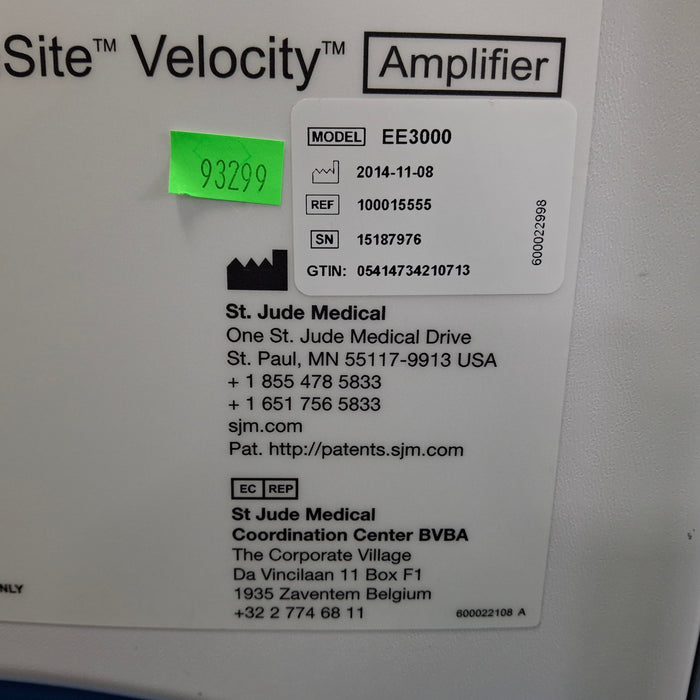 St. Jude Medical, Inc. EnSite Velocity Amplifier Cardiac Ablation Generator