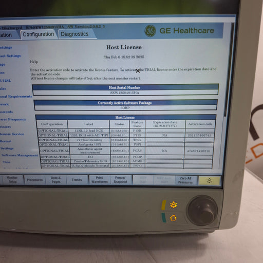 GE Healthcare GE Healthcare Carescape B650 Patient Monitor Patient Monitors reLink Medical
