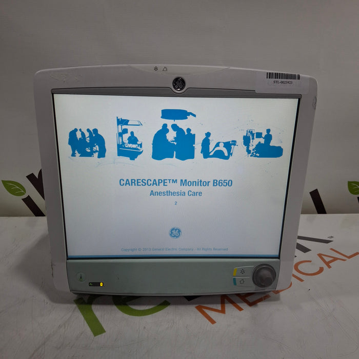 GE Healthcare Carescape B650 Patient Monitor