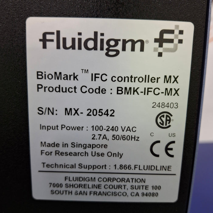 Fluidigm BioMark HD Real Time PCR Lab