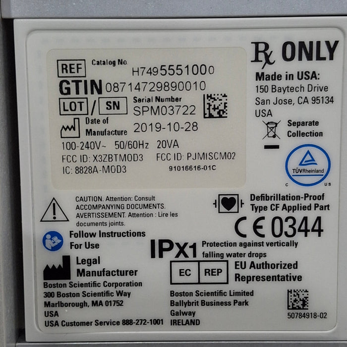 Boston Scientific FFR Link Signal Processing Module