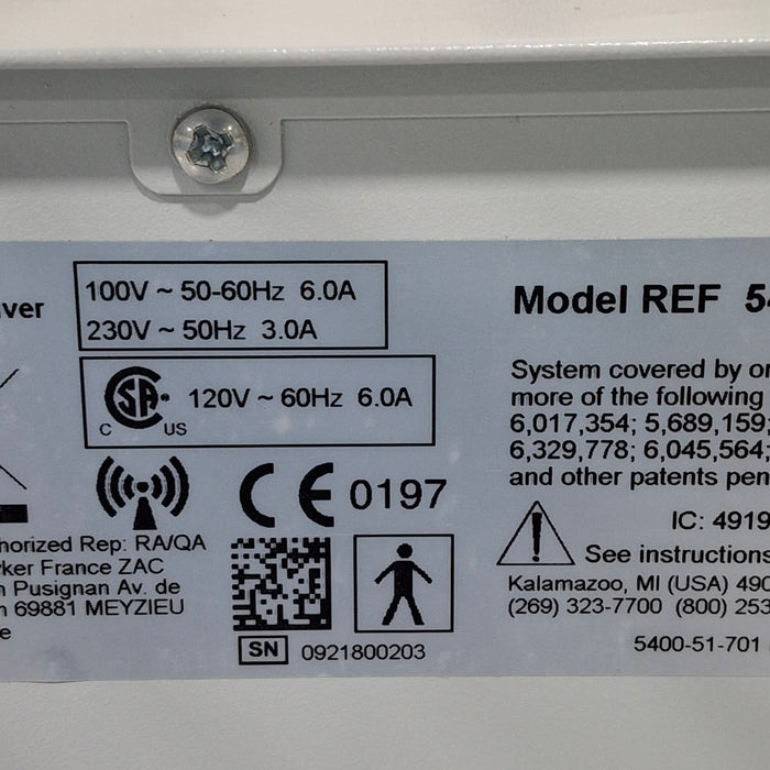 Stryker 5400-050 Core Powered Instrument Driver