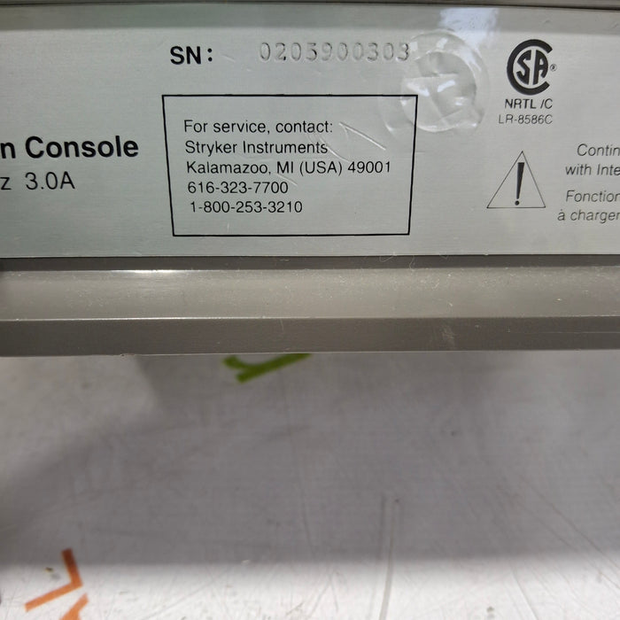 Stryker TPS Irrigation Console