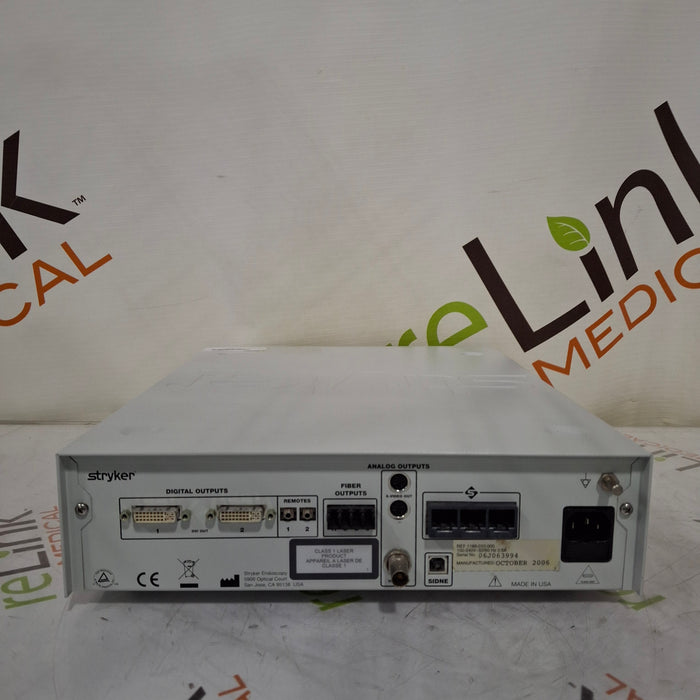 Stryker Stryker 1188HD Camera Control Unit Rigid Endoscopy reLink Medical