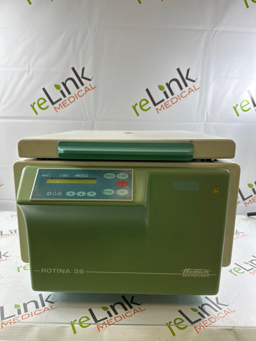 Hettich Hettich Zentrifugen Rotina 38 Centrifuge Centrifuges reLink Medical