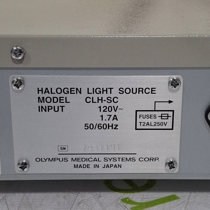 Olympus CLH-SC Halogen Light Source