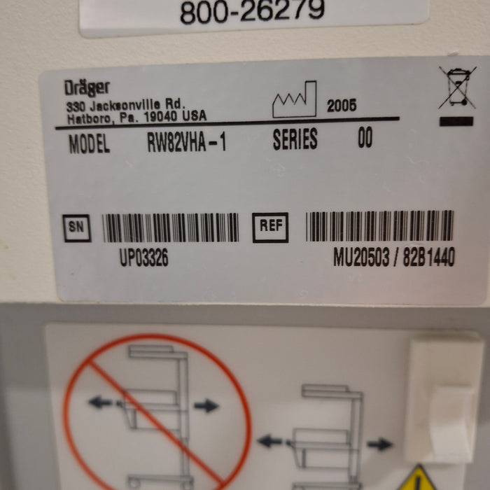 Draeger Medical Resuscitaire Radiant Infant Warmer
