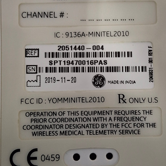 GE Healthcare Mini Telemetry Transmitter