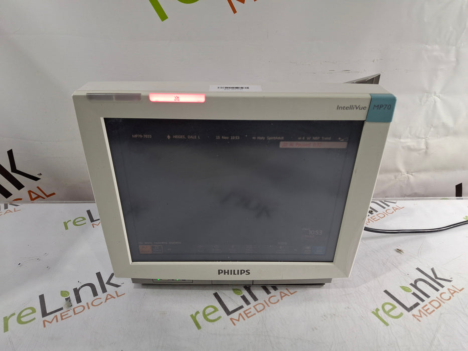 Philips Philips IntelliVue MP70 Patient Monitor Patient Monitors reLink Medical