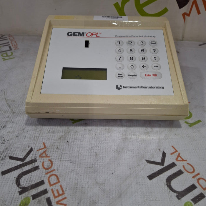 Instrumentation Laboratory Company GEM OPL Oxygenation Portable Laboratory