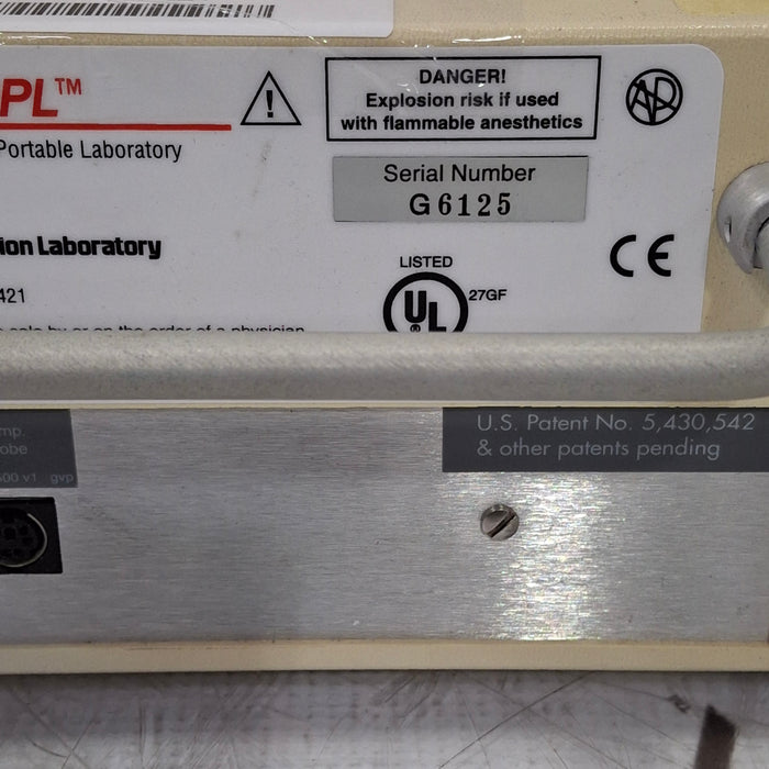 Instrumentation Laboratory Company GEM OPL Oxygenation Portable Laboratory