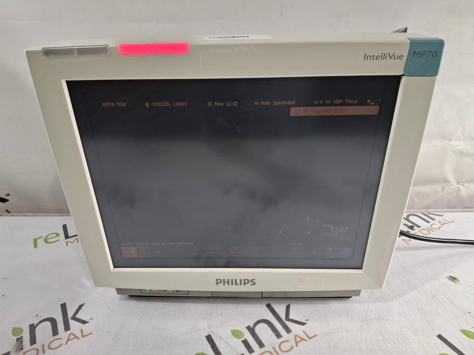 Philips IntelliVue MP70 Patient Monitor