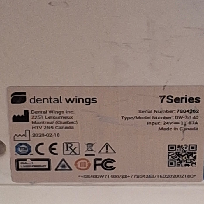 Dental Wings Straumann 7 Series Dental Scanner