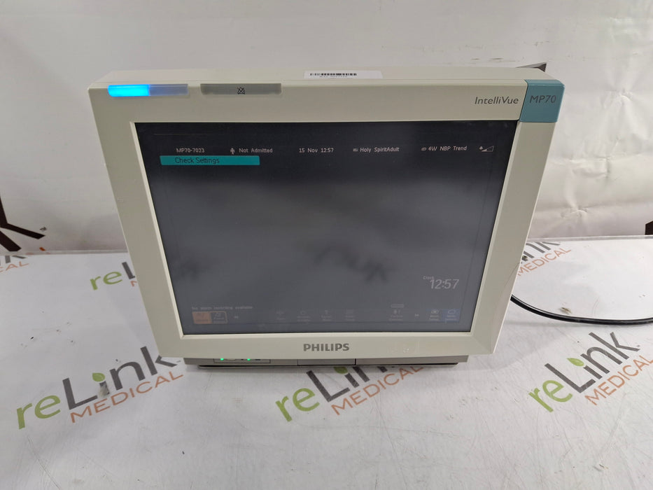 Philips Philips IntelliVue MP70 Patient Monitor Patient Monitors reLink Medical