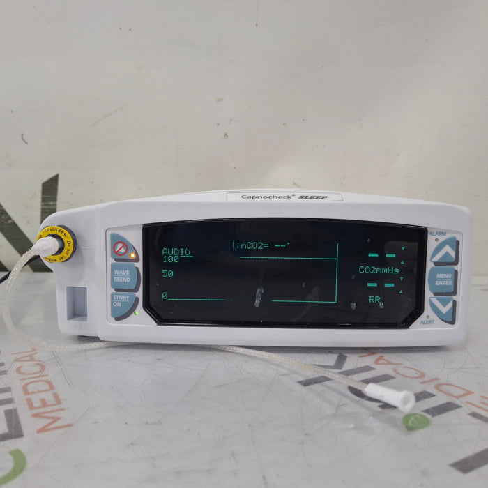 Smiths Medical 9004 Capnocheck SLEEP Capnograph SpO2 CO2 Patient Monitors