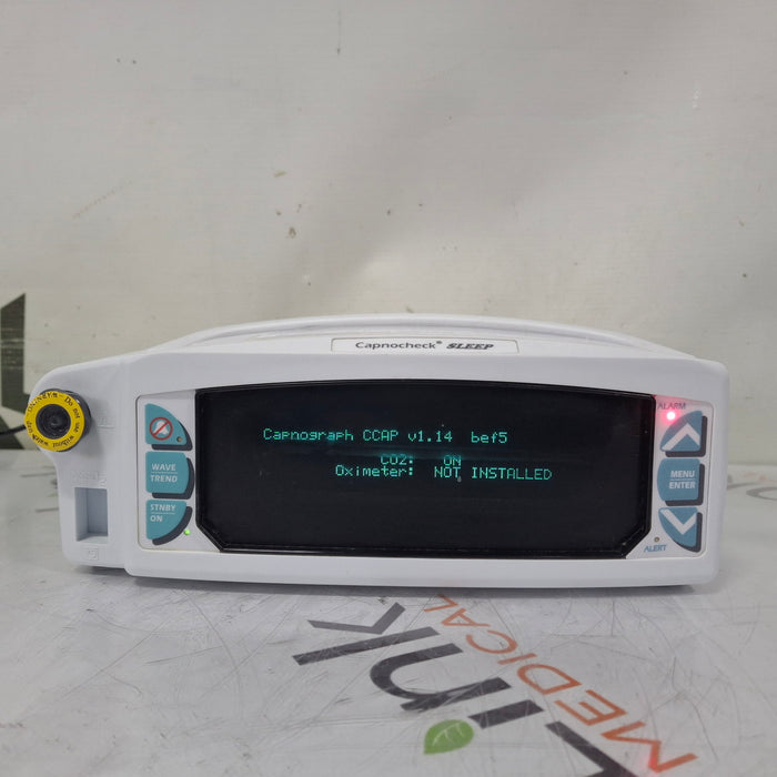 Smiths Medical 9004 Capnocheck SLEEP Capnograph SpO2 CO2 Patient Monitors