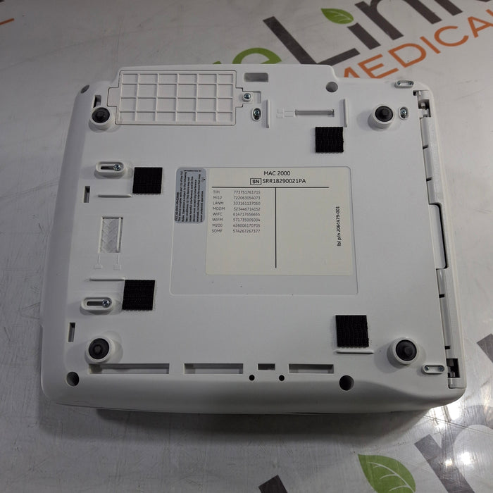 GE Healthcare Mac 2000 ECG Monitor
