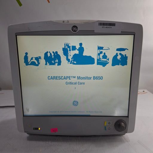 GE Healthcare GE Healthcare Carescape B650 Patient Monitor Patient Monitors reLink Medical