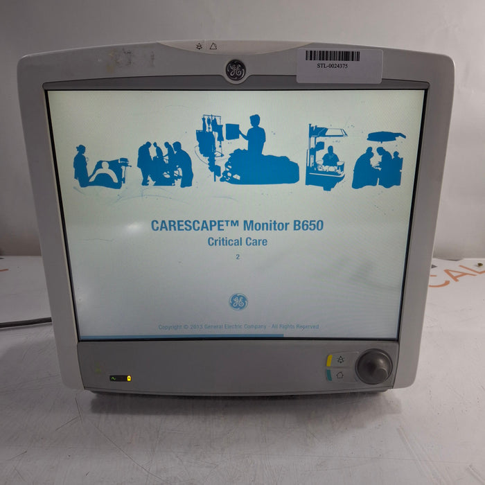 GE Healthcare Carescape B650 Patient Monitor