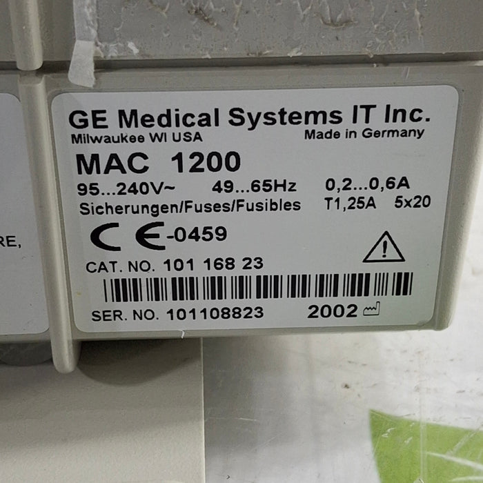 GE Healthcare MAC 1200 ECG
