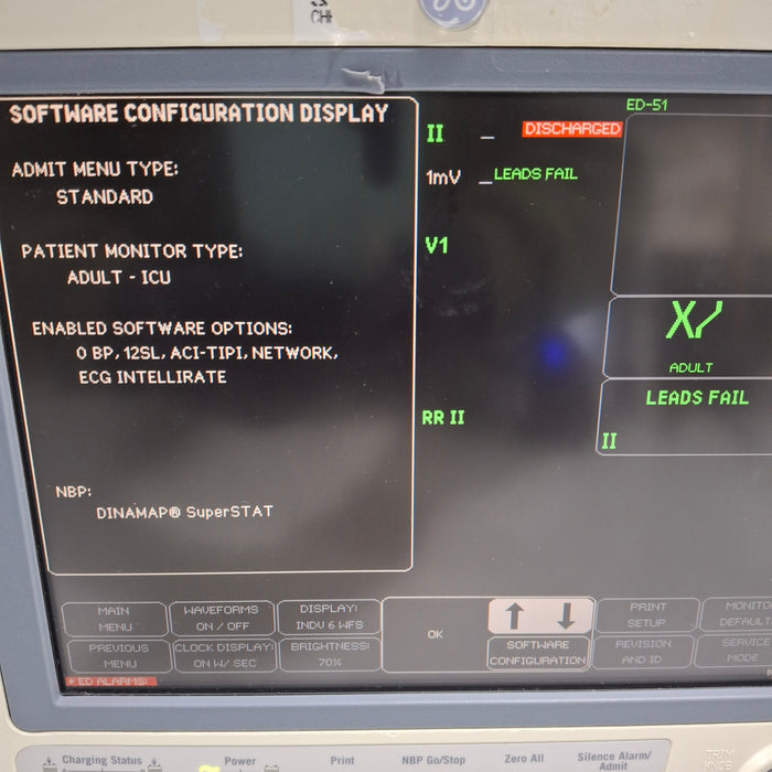 GE Healthcare Dash 4000 - Masimo SpO2 Patient Monitor