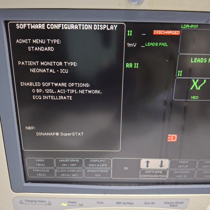 GE Healthcare Dash 4000 - Masimo SpO2 Patient Monitor