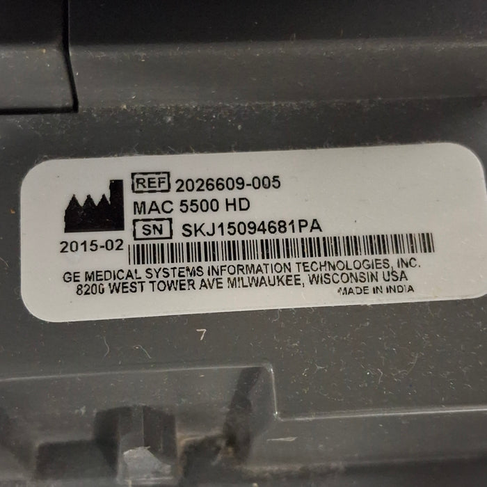 GE Healthcare MAC 5500 HD ECG without CAM Module