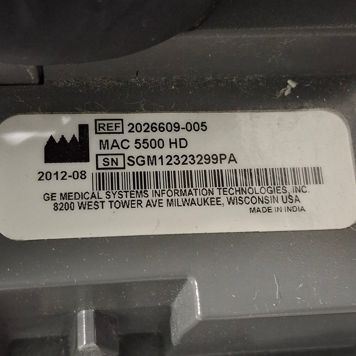 GE Healthcare GE Healthcare MAC 5500 HD without CAM Module ECG System Cardiology reLink Medical