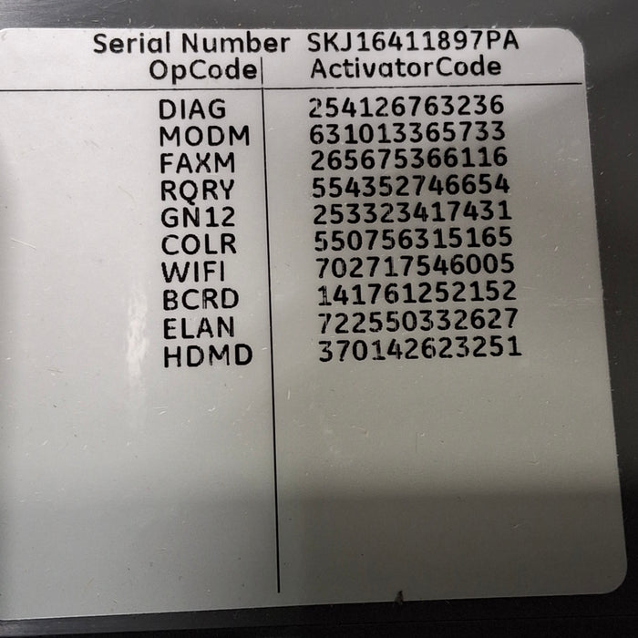 GE Healthcare GE Healthcare MAC 5500 HD without CAM Module ECG System Cardiology reLink Medical