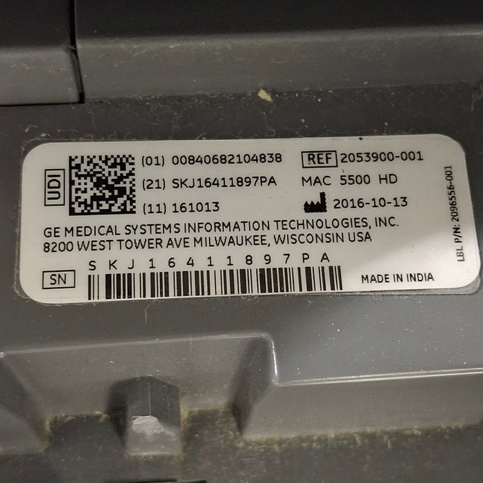 GE Healthcare GE Healthcare MAC 5500 HD without CAM Module ECG System Cardiology reLink Medical