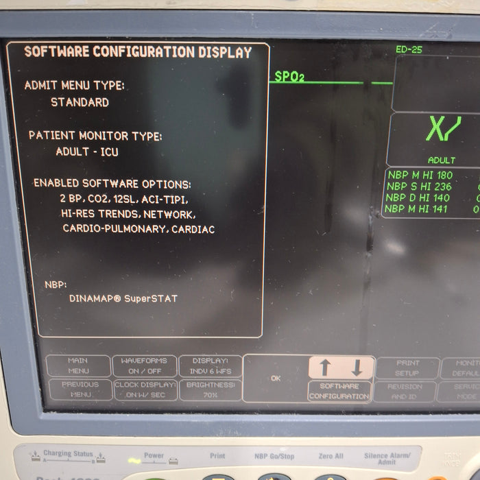 GE Healthcare Dash 4000 - Masimo SpO2 Patient Monitor