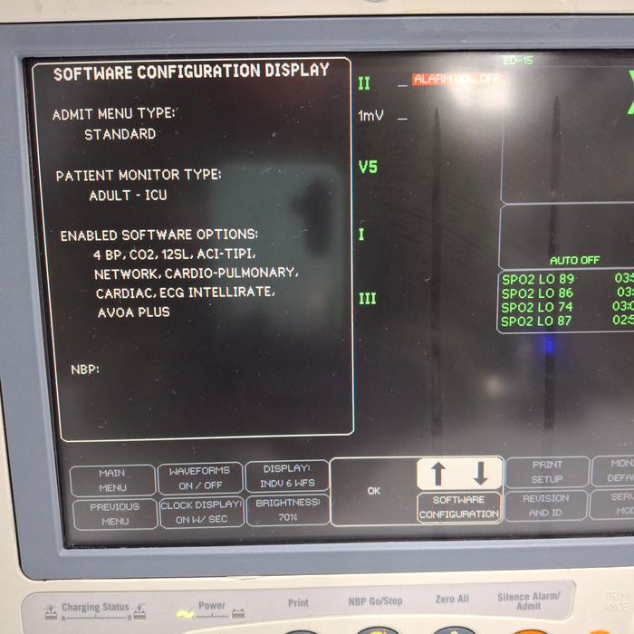 GE Healthcare Dash 4000 - Masimo SpO2 Patient Monitor