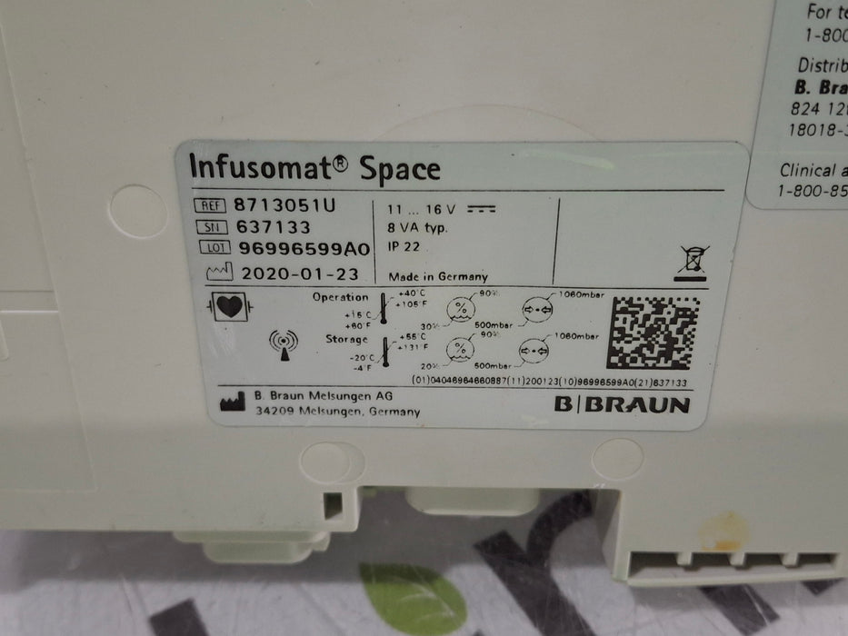 B. Braun Infusomat Space Infusion Pump