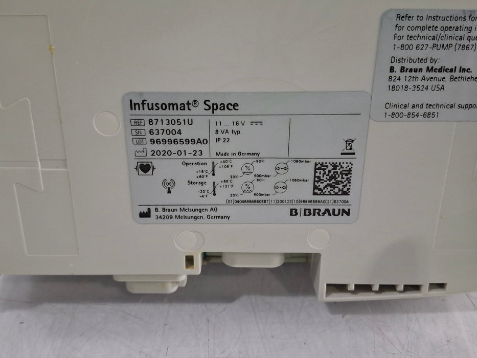 B. Braun Infusomat Space Infusion Pump