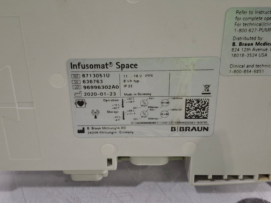 B. Braun Infusomat Space Infusion Pump