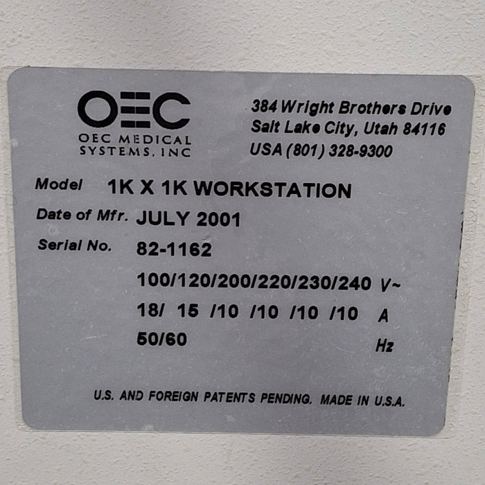 OEC Medical Systems 9800 C-Arm