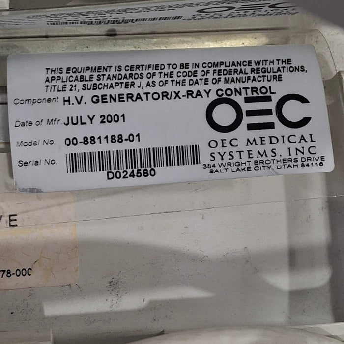 OEC Medical Systems 9800 C-Arm