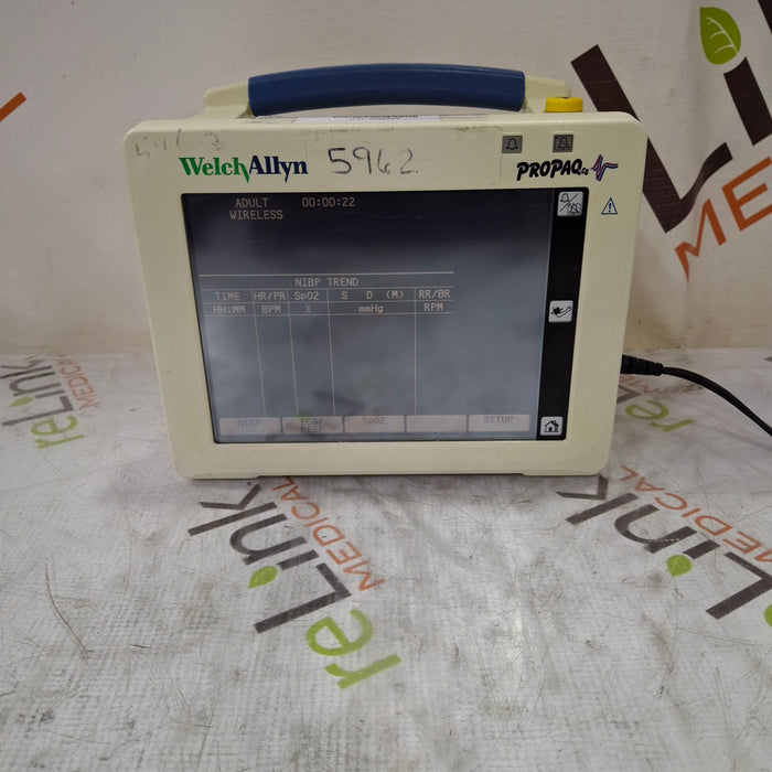 Welch Allyn Propaq CS 242 Vital Signs Monitor