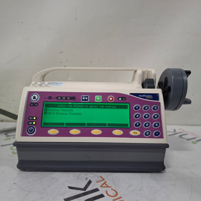 Smiths Medical Medfusion 4000 Syringe Infusion Pump