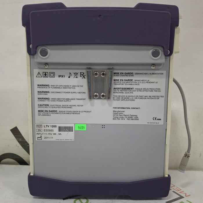 CareFusion CareFusion LTV 1200 Ventilator Respiratory reLink Medical