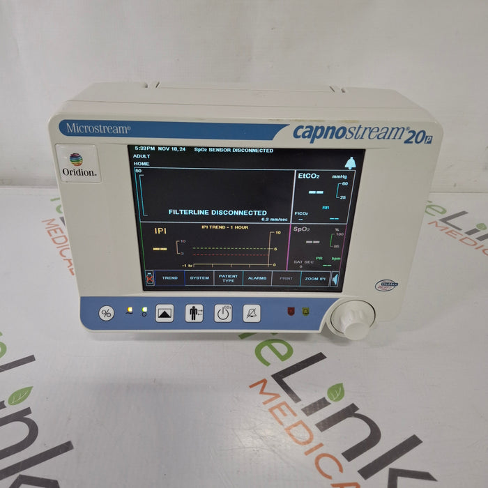 Oridion Capnostream 20P Capnography Monitor