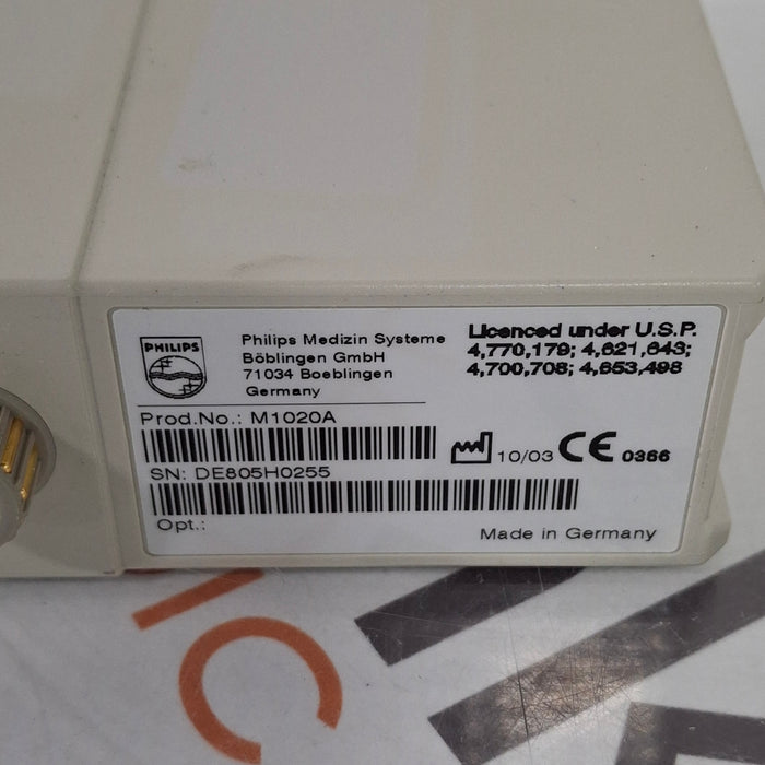 Hewlett Packard M1020A SpO2/PLETH Single Parameter Module