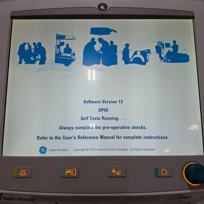 Datex-Ohmeda Aisys Anesthesia Unit