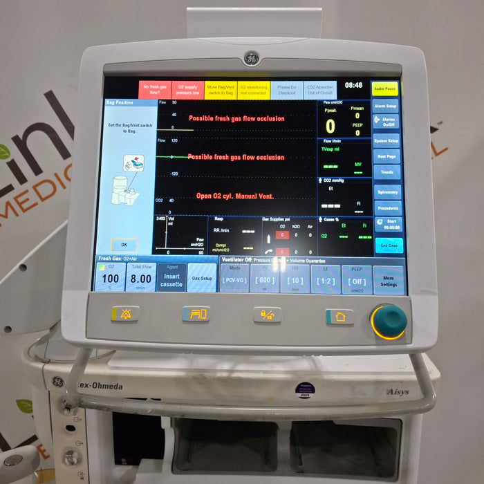 Datex-Ohmeda Aisys Anesthesia Unit