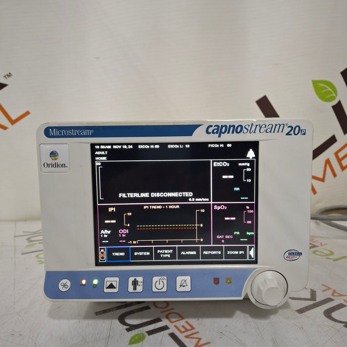 Oridion Capnostream 20P Capnography Monitor